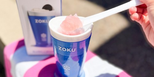 Zoku Slushie Cups Make Frozen Treats in Minutes – No Blending Needed!